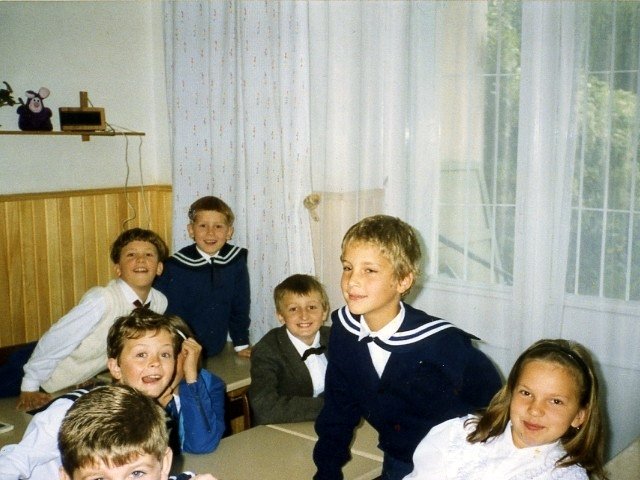 IMg0075.jpg - Mimo, że szkoła była fajna pod koniec roku miny były jeszcze bardziej wesołe.