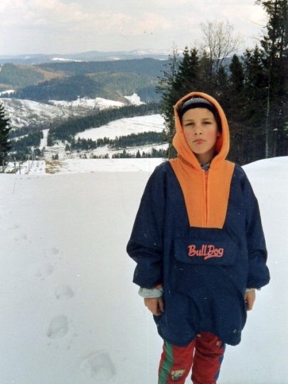 IMg0096.jpg - Rzadki widok - poważna mina.